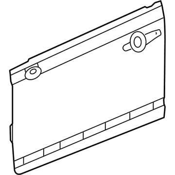 Honda 67111-SNA-305ZZ Skin Set, R. FR. Door