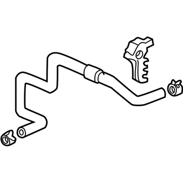 Honda Civic Brake Booster Vacuum Hose - 46402-S5W-A01