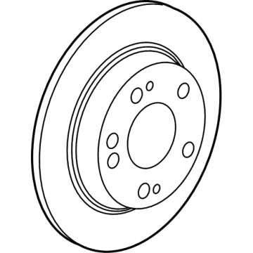 Honda 42510-3W0-A00 DISK, RR- BRAKE