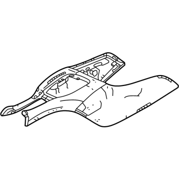 Honda 83430-3W0-A01ZA GARNISH *NH900L*