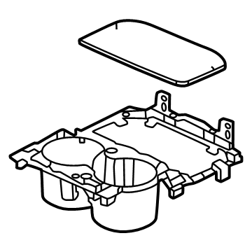 2023 Honda HR-V Cup Holder - 83440-3W0-A01ZA