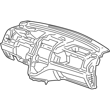 Honda CR-V Instrument Panel - 77100-SWA-A12ZA