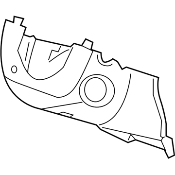 Honda CR-Z Steering Column Cover - 77360-SZT-A01ZA