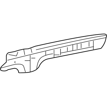 Honda 64211-SLN-A00ZZ Rail, R. Roof Side