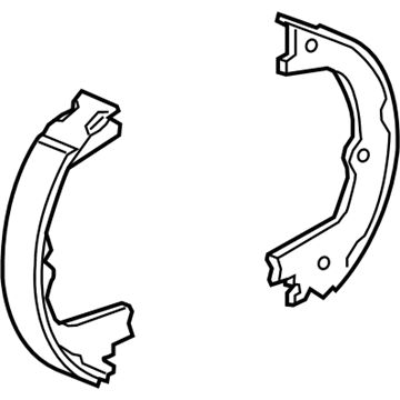 Honda 43153-TZ5-A01 Shoe, Parking Brake