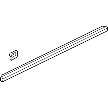 Honda 72450-S5S-E01 Molding Assy., L. FR. Door