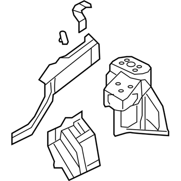 Honda 60650-SVB-305ZZ Housing Set, R. FR. Shock Absorber