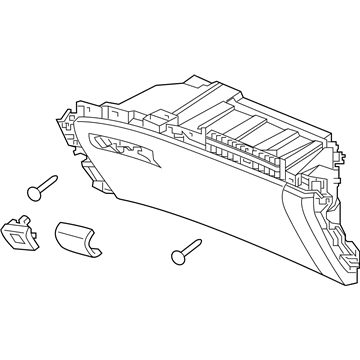2022 Honda Ridgeline Glove Box - 77505-T6Z-A02ZB