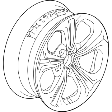 Honda Accord Hybrid Rims - 08W19-30A-100