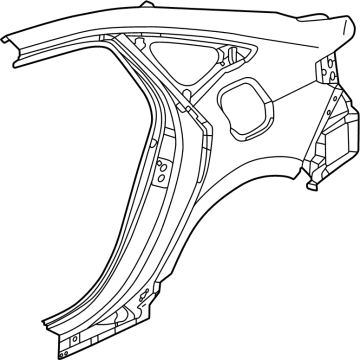 Honda 04636-T20-A00ZZ PANEL SET, R- RR