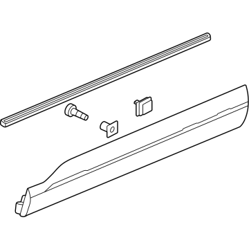 2024 Honda CR-V Door Moldings - 75332-3A0-A01