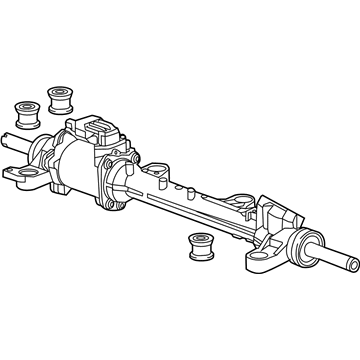 Honda Crosstour Rack And Pinion - 53601-TP6-A62