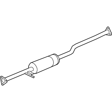 Honda 18220-T3M-A01 Pipe B, Exhuast