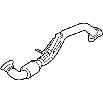 2023 Honda Civic Exhaust Pipe - 18200-T21-A02