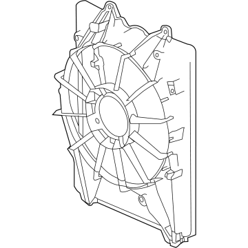 2023 Honda CR-V Fan Shroud - 38615-68A-A01