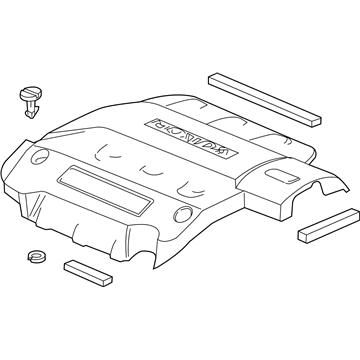 Honda 17121-5G0-A00 Cover Assembly, Engine