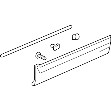 2022 Honda CR-V Door Moldings - 75332-TLC-A01