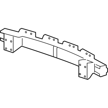 Honda 71530-TA5-A00ZZ Beam, RR. Bumper