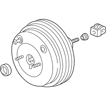 Honda 46400-S0K-A01 Power Assembly, Master (8"+9")