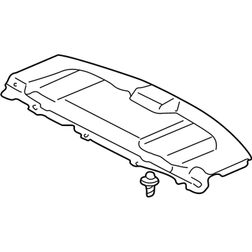 Honda 84500-S1G-A00ZA Tray Assy., RR. *NH178L* (EXCEL CHARCOAL)