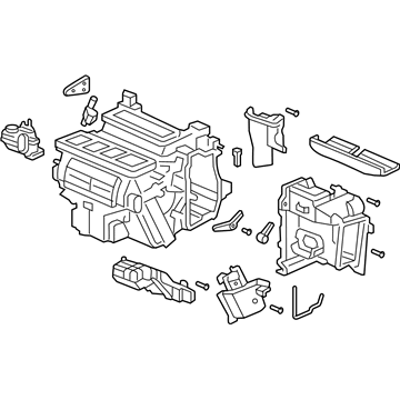 Honda 79106-SDA-A41 Sub-Heater Unit