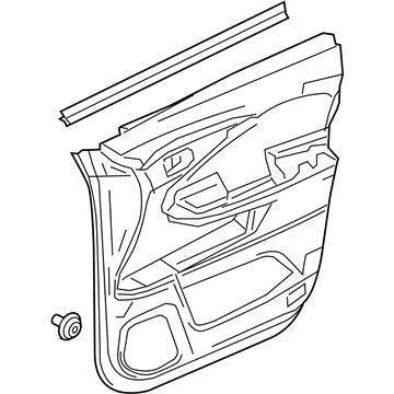 Honda Door Trim Panel - 83551-TG7-A34ZB