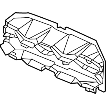 Honda 71321-3W0-A00 PLATE, FR- (UPPER)