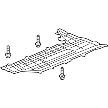 Honda 74656-TR0-A00 Cover, L. FR. Floor (Lower)