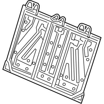 Honda 82126-T20-A01 FRAME, RR- BACK