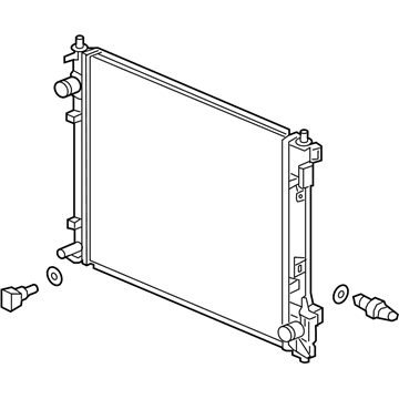 Honda 19010-5AA-A01 Radiator Complete