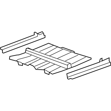 Honda CR-V Floor Pan - 65100-SXS-A21ZZ