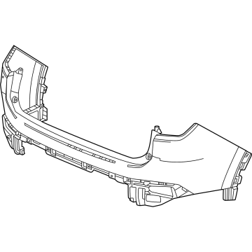 2023 Honda Pilot Bumper - 04715-T90-A00ZZ