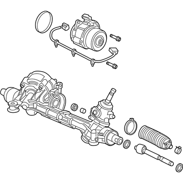 Honda Clarity Plug-In Hybrid Rack And Pinion - 53650-TRW-F42