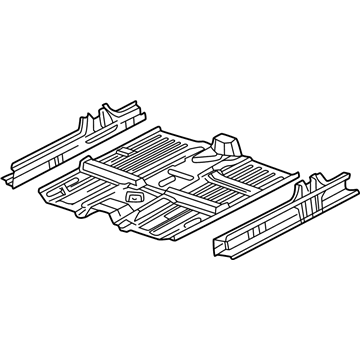 Honda CR-V Floor Pan - 65100-S10-A21ZZ