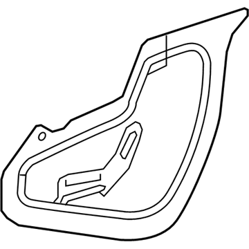 Honda Accord Hybrid Door Seal - 72361-T2A-A01