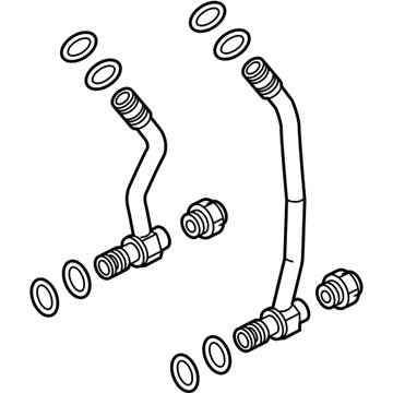 Honda 25900-5NC-003 Pipe Kit (ATf)