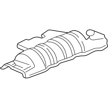 2000 Honda Odyssey Exhaust Heat Shield - 74603-S0X-A00