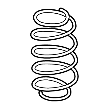 Honda 52441-TEA-Q31 Spring, Rear