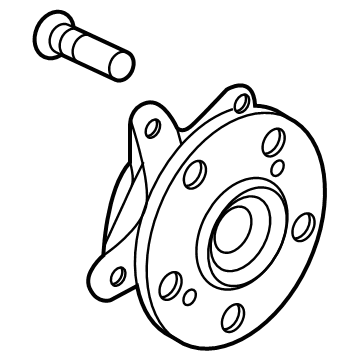 Honda 44200-T60-A01 BEARING ASSY-, FR