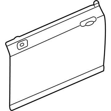 Honda 67151-SAA-315ZZ Skin Set, L. FR. Door