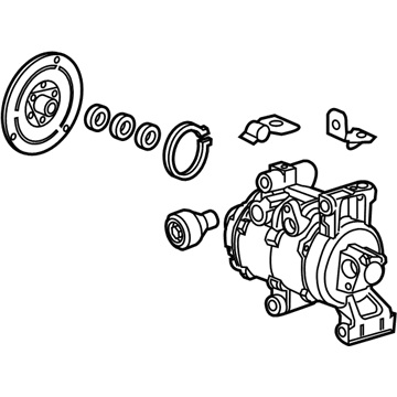 Honda Fit A/C Compressor - 38810-5R7-A02