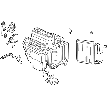 Honda 79100-S3V-A41 Heater Unit