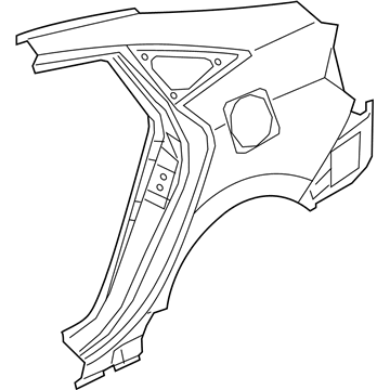 2019 Honda Insight Radiator Support - 04636-TXM-A91ZZ