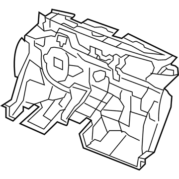 Honda 74260-TK6-A00 Insulator, Dashboard