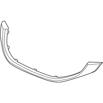 Honda 71122-TT1-A01 Molding, FR. Grille