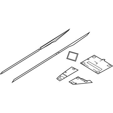 2024 Honda Accord Door Moldings - 08P05-30A-110