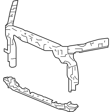 Honda Accord Hybrid Radiator Support - 60400-T3W-A00ZZ