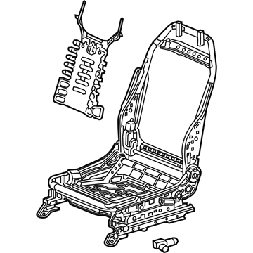 Honda 81526-TVA-L11 Frame, L. FR. Seat