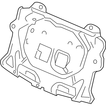 Honda 66510-T3W-A00 Gusset Comp,Rear