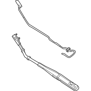 2022 Honda Civic Wiper Arm - 76600-T20-A01